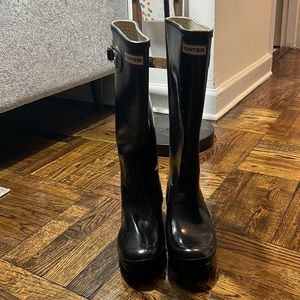 Hunter rain boots